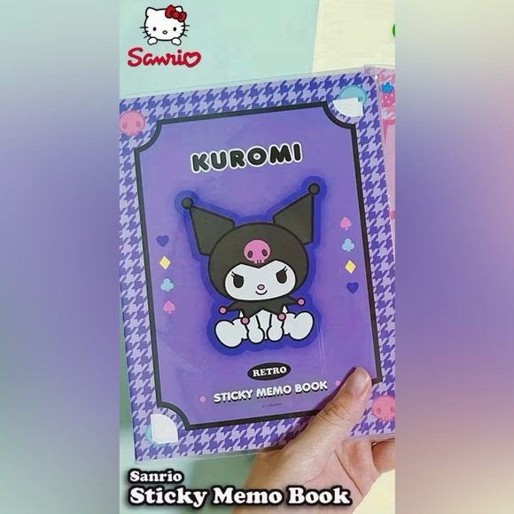 Sanrio Kuromi Ultimate Desk Set 💜 Coquette Purple Room Decor + Stationery Bundle - Picture 14 of 14